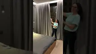 Идеальные шторы. Электрокарниз.