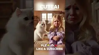(PART.1)The reason why a kitten became a clown😹🤡💕 #kitten #cat #cute #aicat