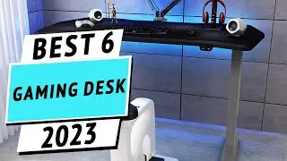 TOP 6: Best Gaming Desk 2023 | standing, L-shaped, modular desks!