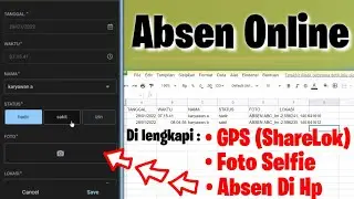 CARA MEMBUAT DAFTAR HADIR KARYAWAN || Online