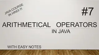 Arithmetical operators in java
