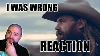 HIP HOP FAN REACTS TO COUNTRY! CHRIS STAPLETON - I WAS WRONG REACTION!