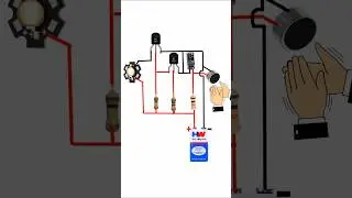How to Make a Clap Switch#shorts#youtubeshorts #clapswitch#trending #viral#gktechnical