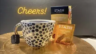 In Hand Review of Stash Herbal Tea Sunny Orange Ginger