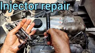 how to injector work - diesel engine injector work // Mazda t3500 injector work