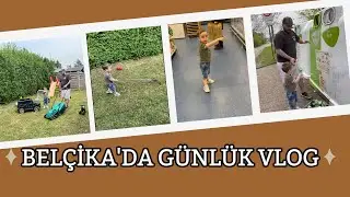 Belçika'da sıradan günlük vlog | Bahçe işleri | #belçika #vlog #avrupa