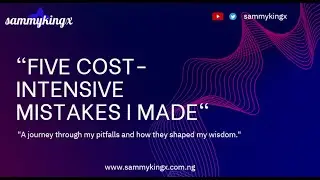 Reflecting on My Mistakes - Lessons for Aspiring Developers