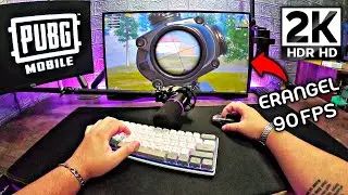 [POV] ERANGEL 2023 PUBG MOBILE EMULATOR 90 FPS | KEYBOARD & MOUSE SOUND ASMR 😴 (GAMELOOP)