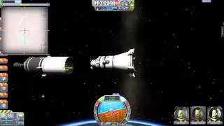 Kerbal Space Program - Docking with the LEM