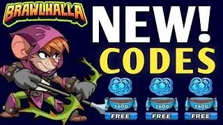 FINALLY!! BRAWLHALLA REDEEM CODES - BRAWLHALLA CODES 2023- CODES BRAWLHALLA
