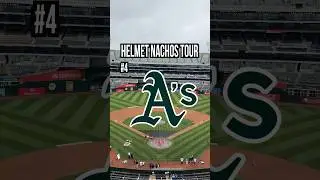 Helmet Nachos Tour #4 / Oakland Athletics #mlb #helmetnachos
