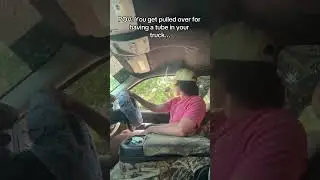 Really got pulled over for this 