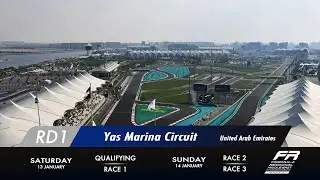 2024 Formula Regional Middle East Championship Round 1 Race 2 - YAS Marina Circuit