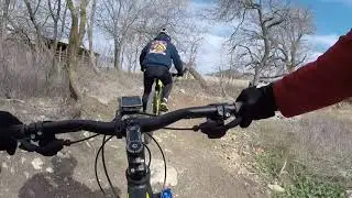 Mountain Biking at Santa Rita Ranch, TX