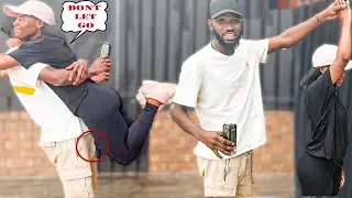 Cucumber 🥒 Prank On Youth Girl *Dont Let Go!!