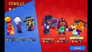 BRAWL STARS OYNADIK BULL YATTI