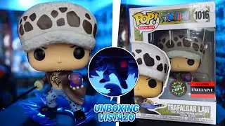 TRAFALGAR LAW 1016 GLOW CHASE - AAA ANIME EXCLUSIVE - UNBOXING FUNKO POP