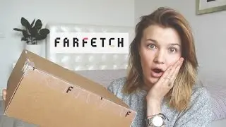 Открываю посылку и обзор сайта FARFETCH | Reebok insta pump fury