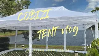 Effortless Outdoor Shelter 🌞 | COBIZI Tent — Fast Setup, Strong & Secure! #tent