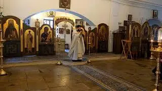 Попразднство Преображения Господня. Мч. архидиакона Евпла. Прямая трансляция.