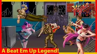 Final Fight on Sharp X68000! A Legendary Arcade Beat Em Up
