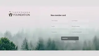 Responsive Registration form in HTML and CSS