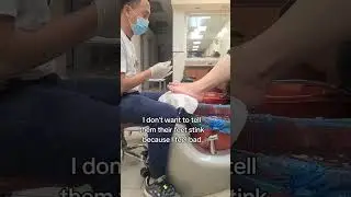 Best Way To Let The Client Know Their Feet Smell. 