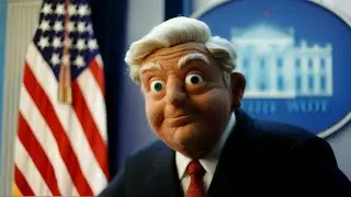 Trump Announces Alien Contact | AI Animation Test (Midjourney, Runway, Google Veo 3.1)