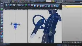 ETS2 replacing driver wheel in driver.pmd model