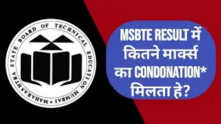 MSBTE exam condonation marks msbte summer 22 | 