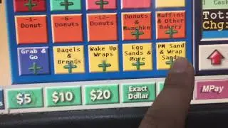 Dunkin Donuts training video! How to Use the Register