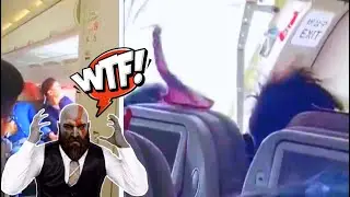 Crazy Passenger Opens Plane Emergency Exit Door During Flight!