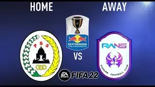 FIFA 22 PIALA INDONESIA | Rans Cilegon Fc vs Pss Sleman | Round 16 | Leg 1