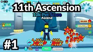 Roblox Collect All Pets | 10k Pet Score: Day 1 (11th Ascension)