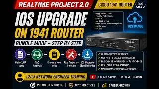 Cisco IOS Upgrade Process Explained Step-by-Step | ASR 920 & 1941 Routers | 