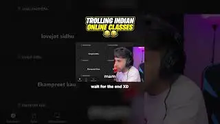 Trolling Indian Zoom Classes😂 |  