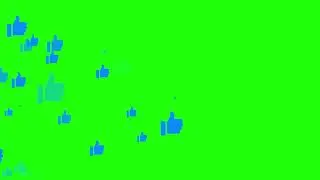 Instagram LIKES Green Screen Animation for Youtube Videos Social Media