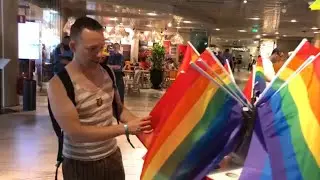 We went to EuroPride in Stockholm, Sweden! 🇸🇪👨‍❤️‍💋‍👨🏳️‍🌈