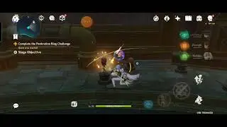 Complete the Pankration Ring Challenge كنشن امباكت Genshin lmpact