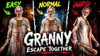 Can You Survive HARD Mode in Granny Escape Together?🧟‍♀️