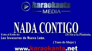Los Invasores de Nuevo León   Nada Contigo    Tono Mujer DEMO