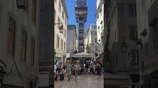 Elevador de Santa Justa, Lisbon City Center - Portugal 🇵🇹