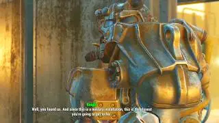 Additional BoS mission if you didn't help Paladin Danse before Prydwen arriving. Fallout 4