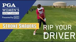 Rip Your Driver Golf Tee Shot - Lori West