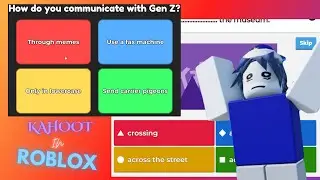 Making Kahoot on Roblox