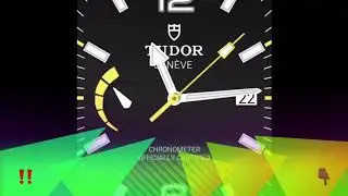 𝑪𝒍𝒐𝒄𝒌𝒐𝒍𝒐𝒈𝒚𝟙𝟚 Tudor North Flag Color Changer Watchface (please use subtitle/caption)