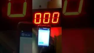 Android wireless token display system