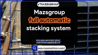 ✅️Maximize efficiency with our fully automated pipe and profile stacking system🚀