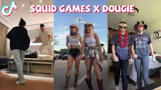 Squid Games x Dougie TikTok Dance Challenge Compilation