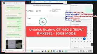 How to Unbrick Realme GT NEO 3 (150W - RMX3562) 9008 | Hướng dẫn Unbrick Realme GT NEO 3
